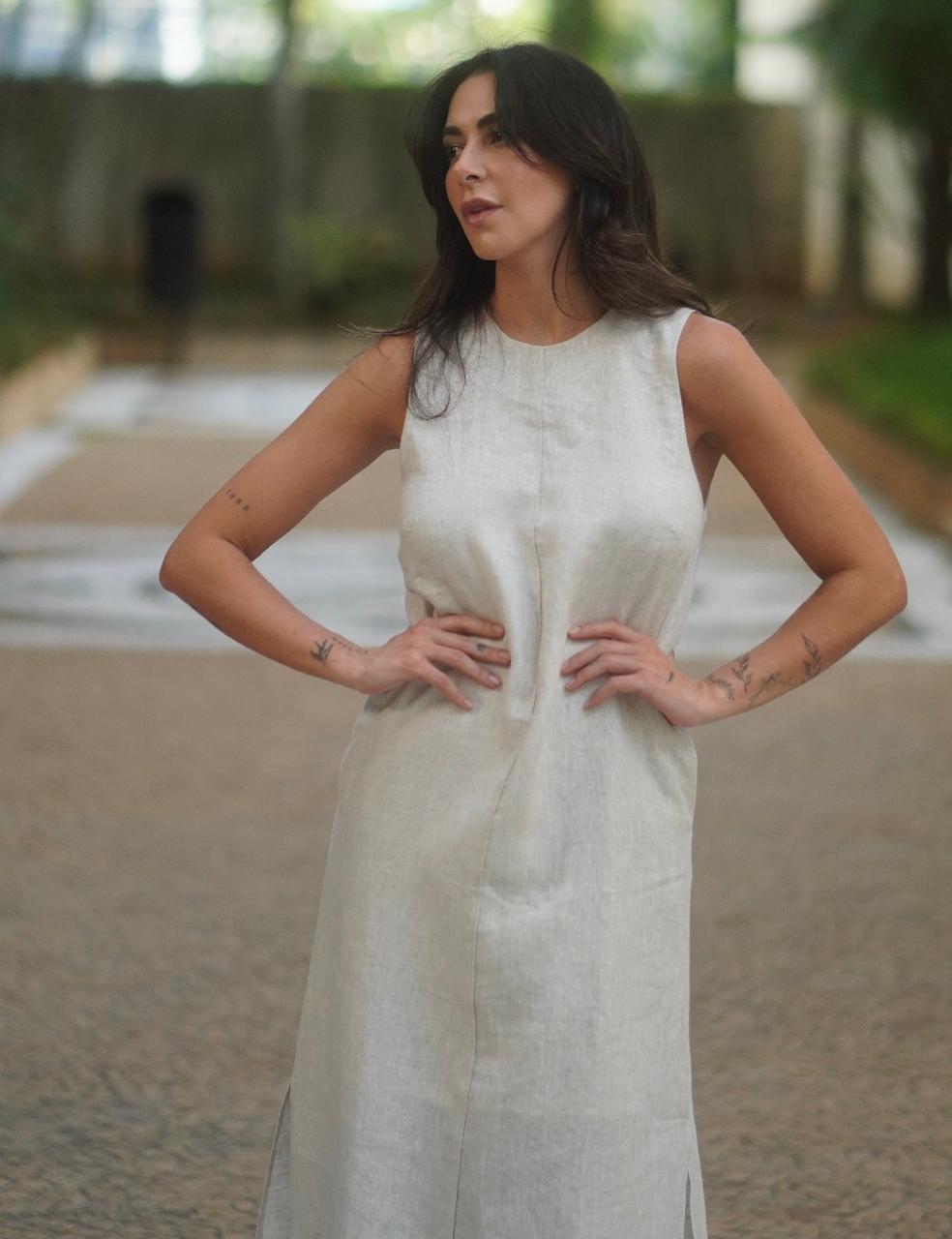 Vestido Luana Linho