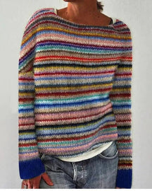 Suéter Feminino de Tricô Estilo Boho Fabíola
