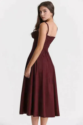 Vestido Midi Charlotte - Modelador de Cintura