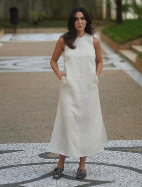 Vestido Luana Linho
